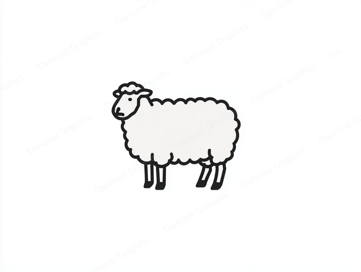 Sheep Vector Graphic preview