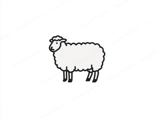 Sheep Vector Graphic preview