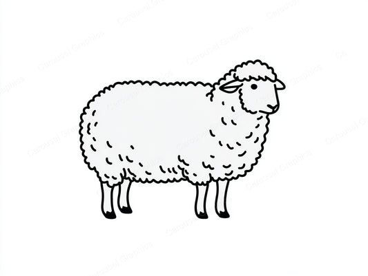 Sheep Vector Graphic preview