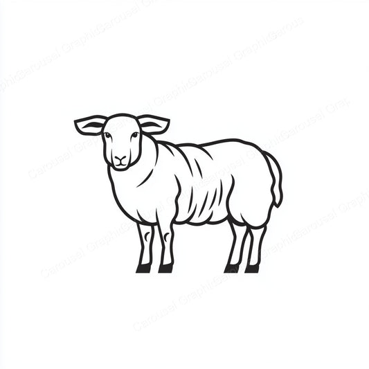 Sheep Vector Graphic preview