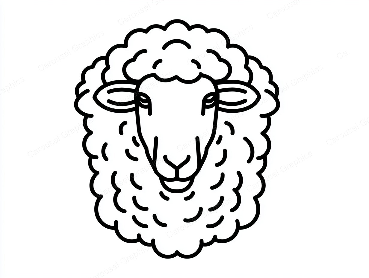 Sheep Vector Graphic preview