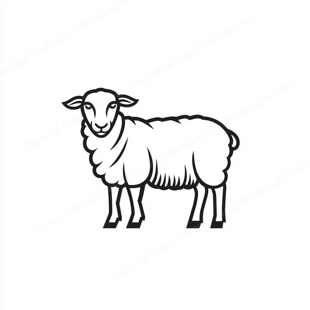Sheep Vector Graphic preview