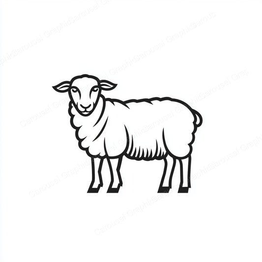 Sheep Vector Graphic preview