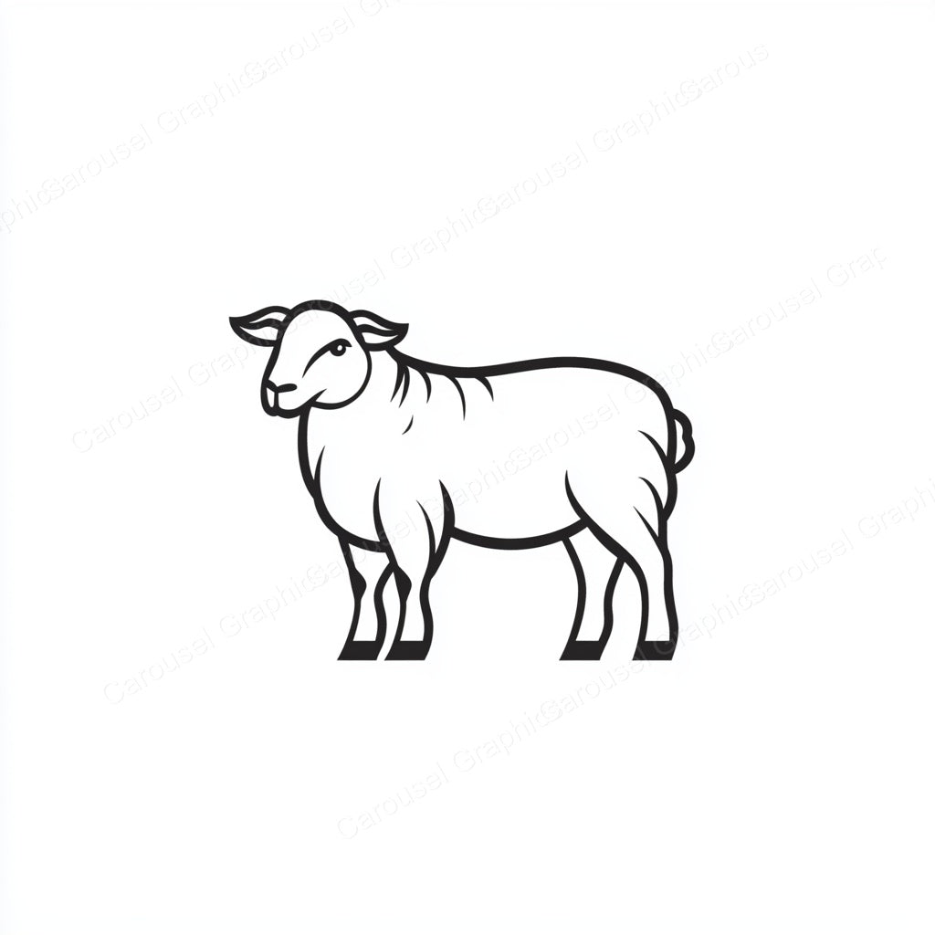 Sheep Vector Graphic preview