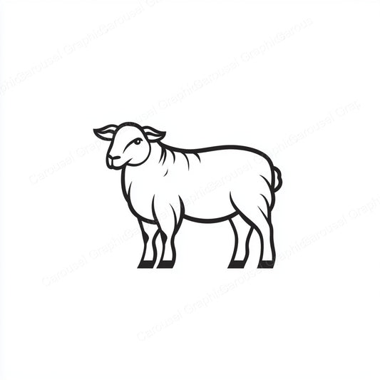 Sheep Vector Graphic preview
