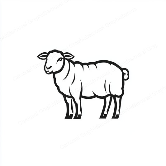 Sheep Vector Graphic preview