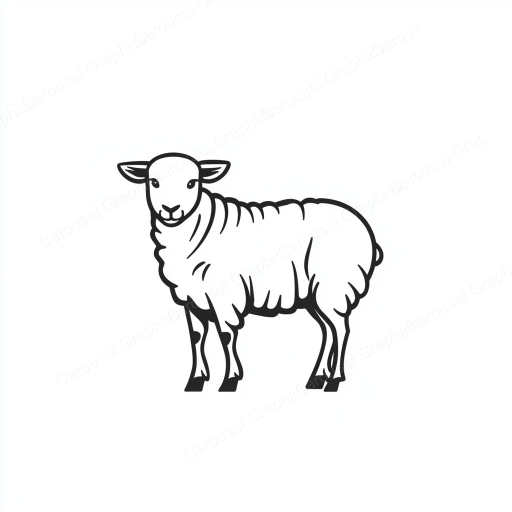Sheep Vector Graphic preview