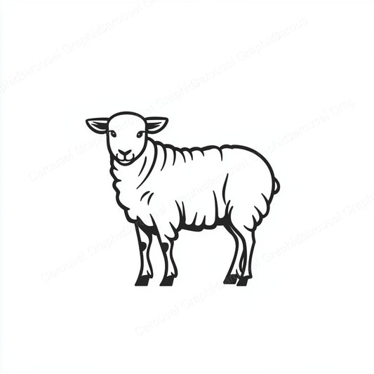 Sheep Vector Graphic preview