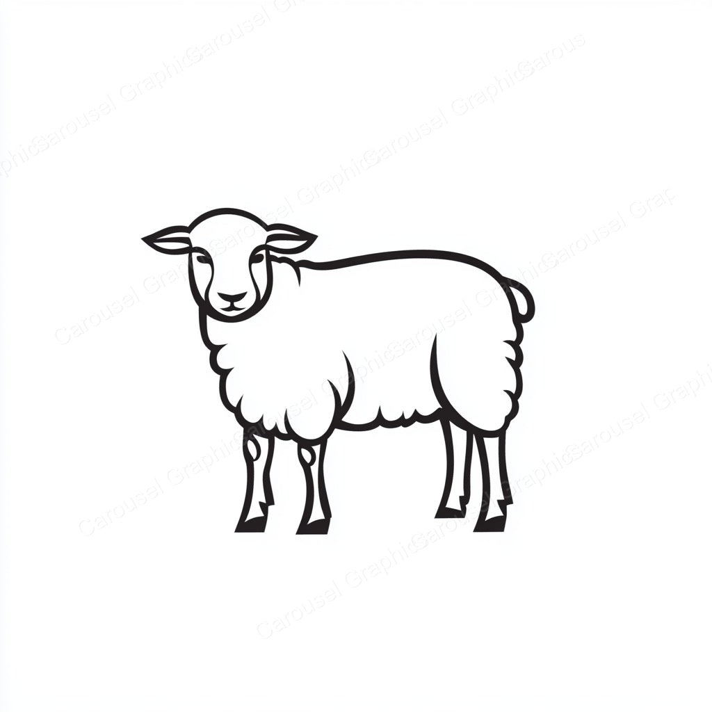 Sheep Vector Graphic preview
