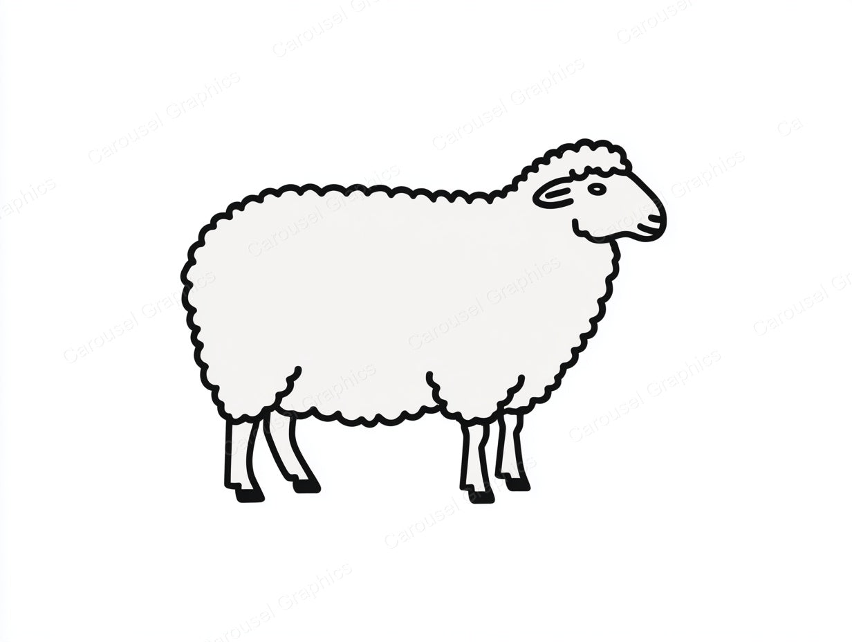 Sheep Vector Graphic preview