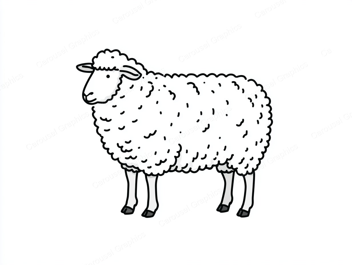 Sheep Vector Graphic preview