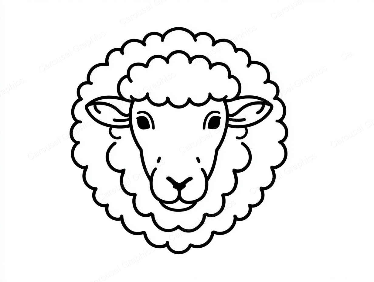 Sheep Vector Graphic preview