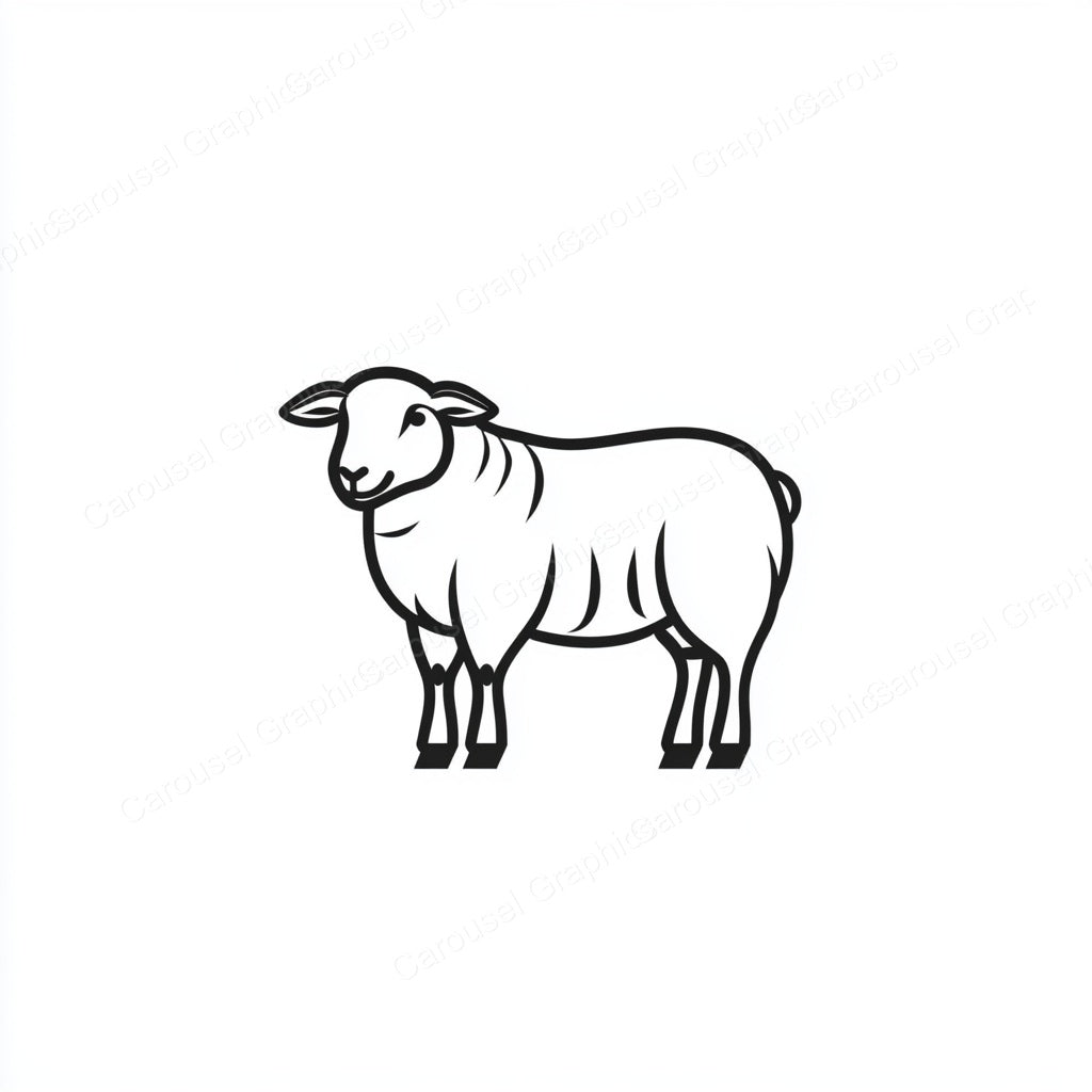 Sheep Vector Graphic preview
