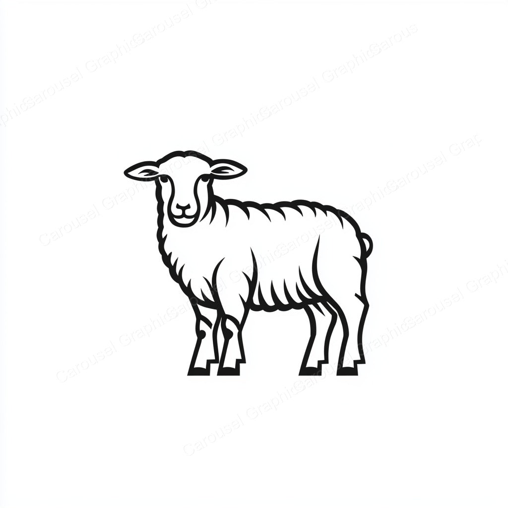 Sheep Vector Graphic preview