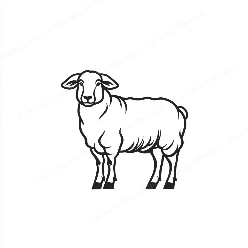 Sheep Vector Graphic preview