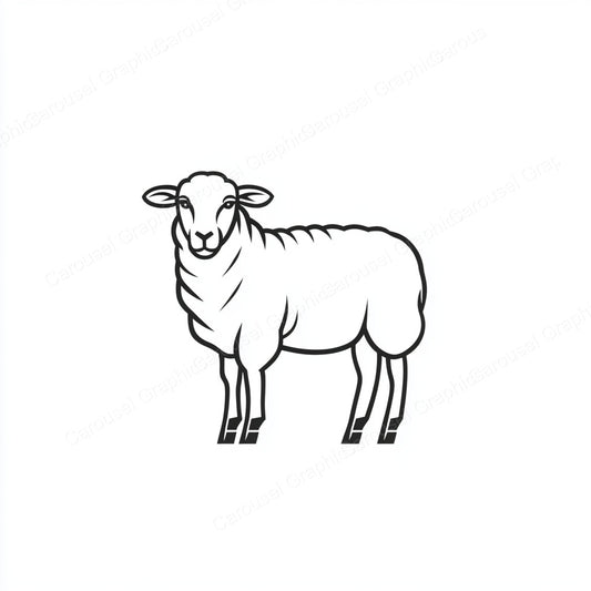 Sheep Vector Graphic preview