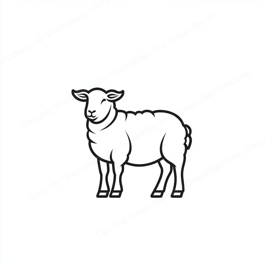 Sheep Vector Graphic preview