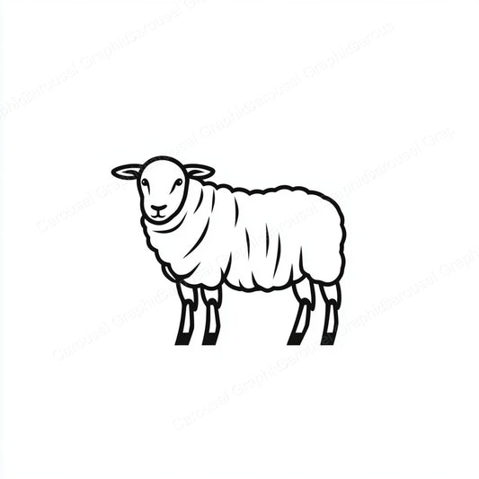 Sheep Vector Graphic preview