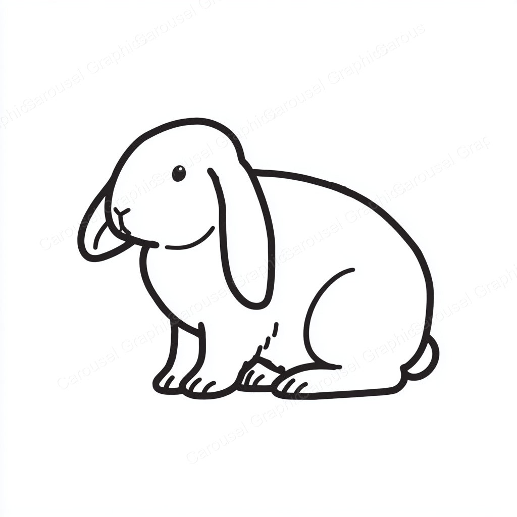 Rabbit Vector Graphic preview
