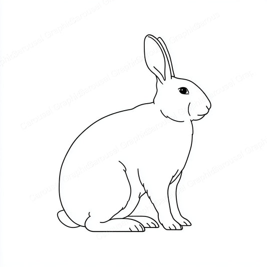 Rabbit Vector Graphic preview