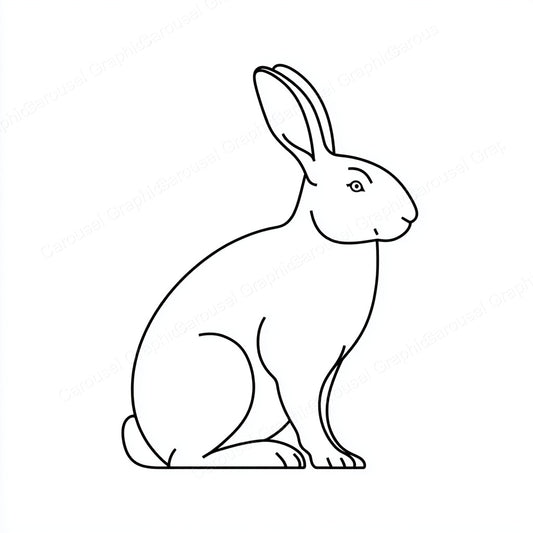 Rabbit Vector Graphic preview