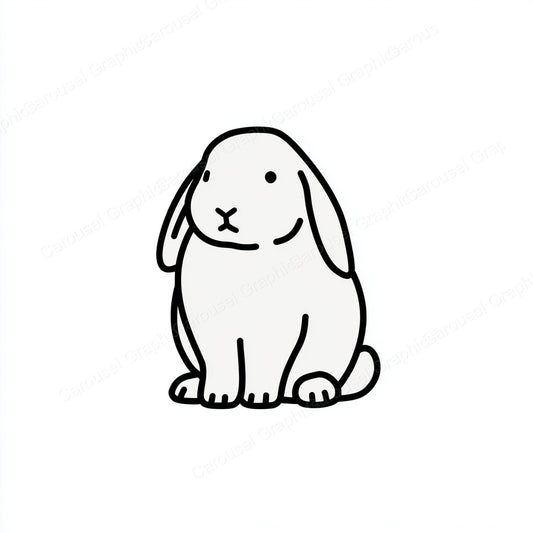 Rabbit Vector Graphic preview