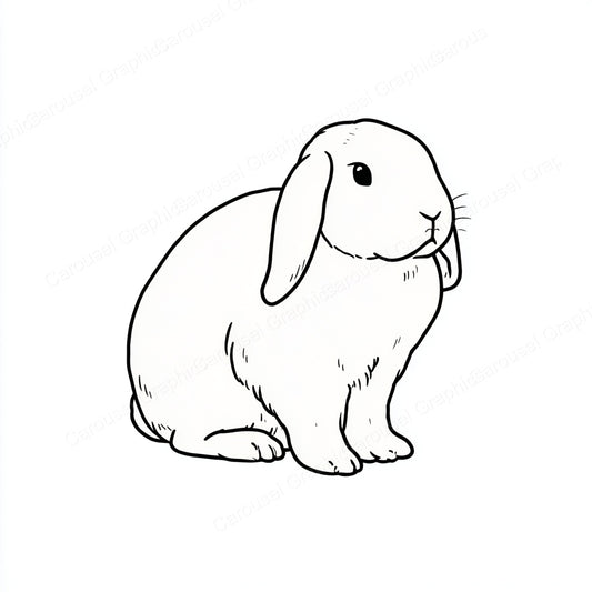 Rabbit Vector Graphic preview