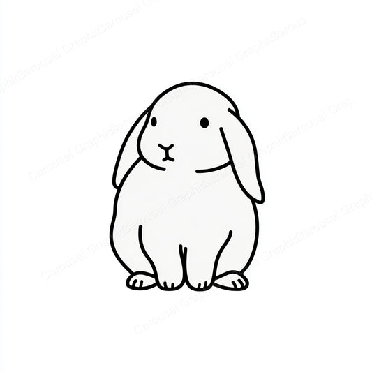 Rabbit Vector Graphic preview