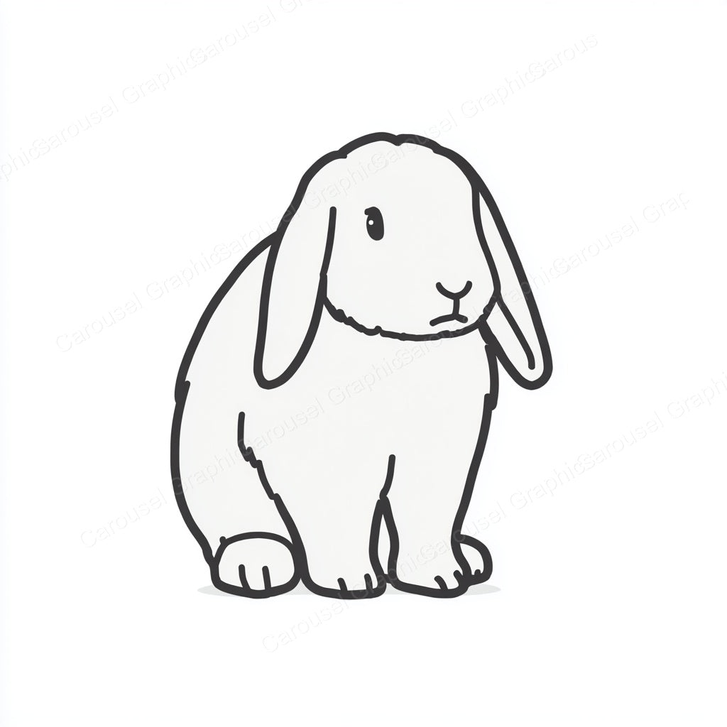 Rabbit Vector Graphic preview