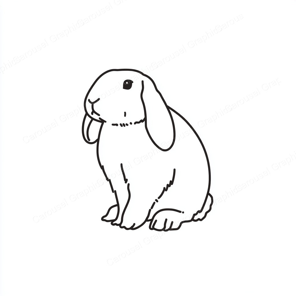 Rabbit Vector Graphic preview