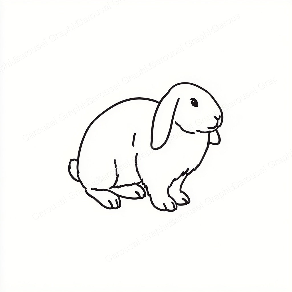 Rabbit Vector Graphic preview