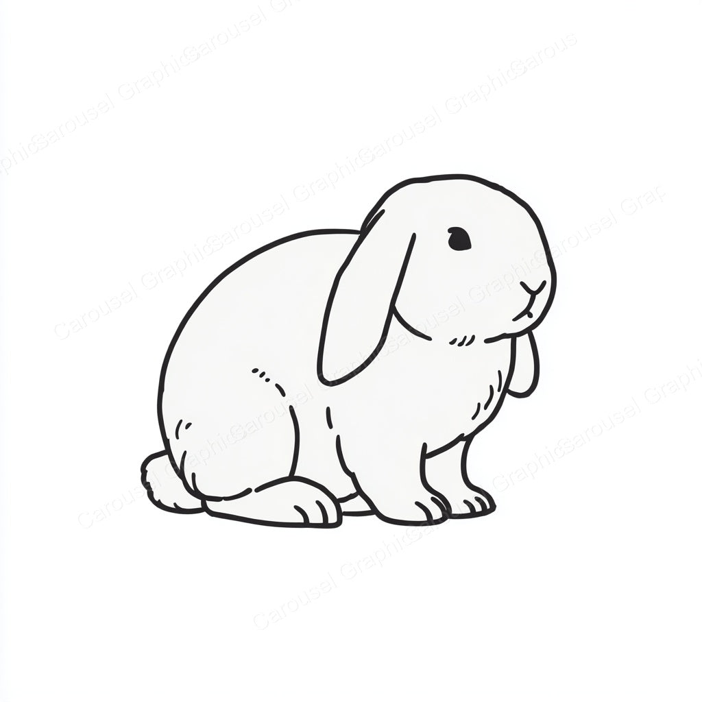 Rabbit Vector Graphic preview