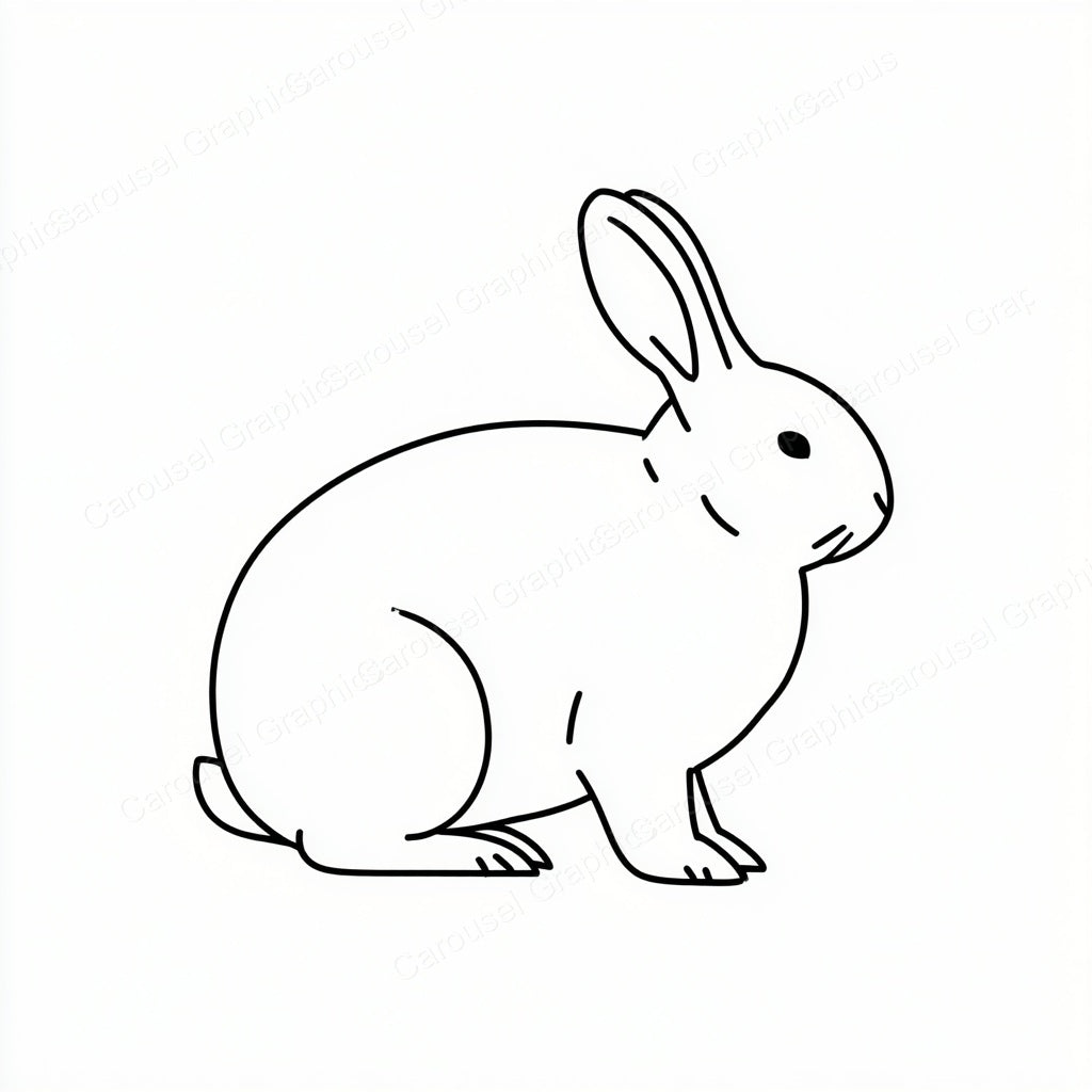 Rabbit Vector Graphic preview