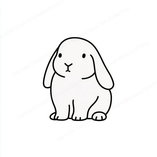 Rabbit Vector Graphic preview