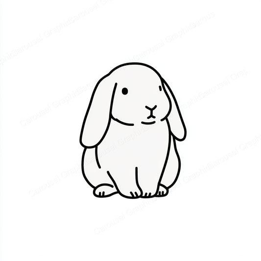 Rabbit Vector Graphic preview