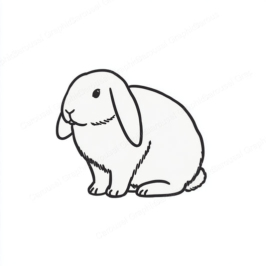 Rabbit Vector Graphic preview