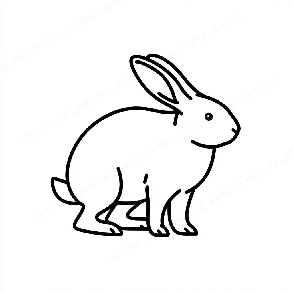 Rabbit Vector Graphic preview