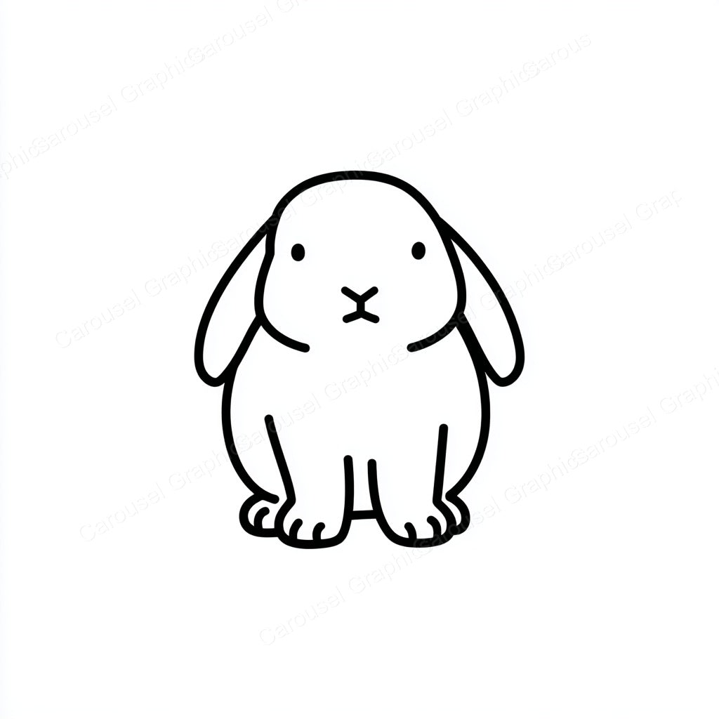 Rabbit Vector Graphic preview
