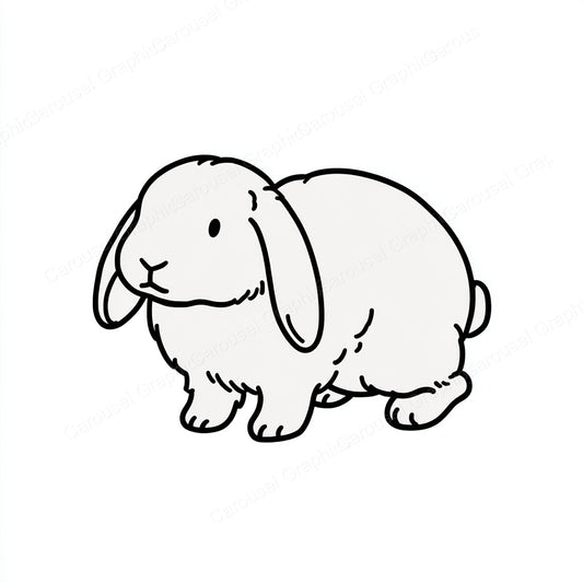 Rabbit Vector Graphic preview