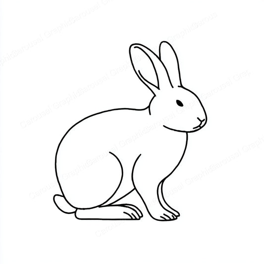 Rabbit Vector Graphic preview