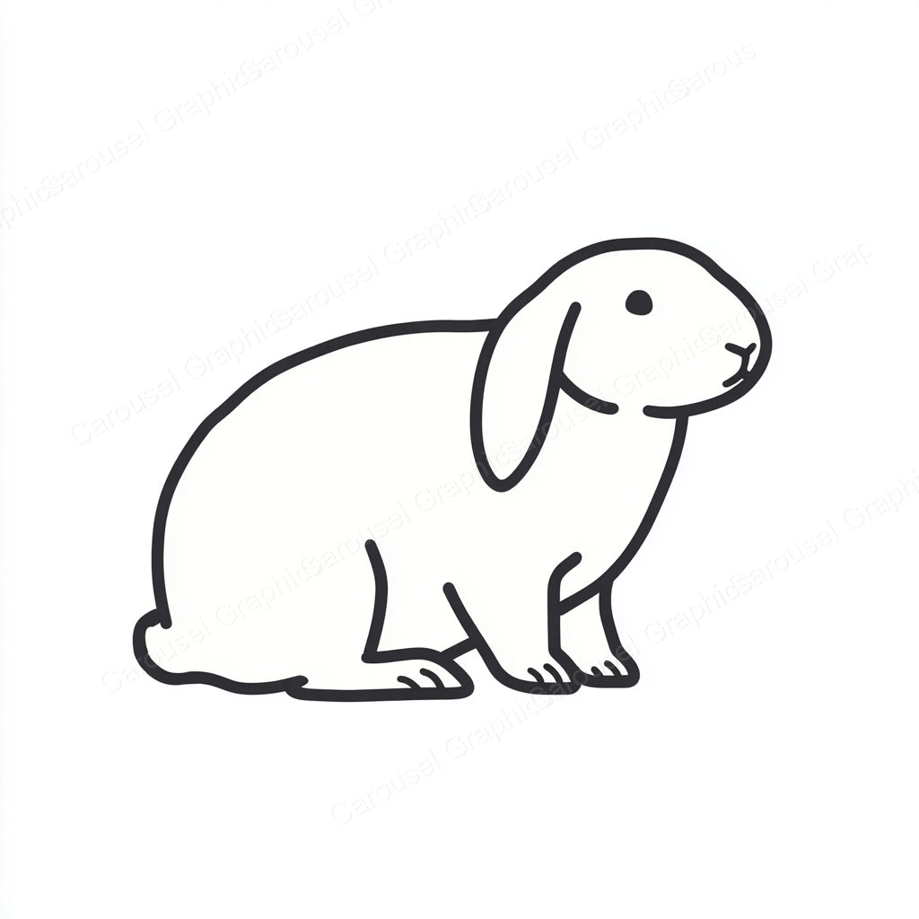 Rabbit Vector Graphic preview