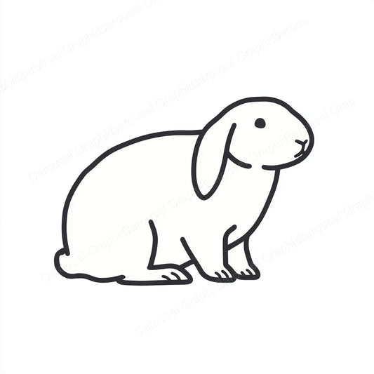 Rabbit Vector Graphic preview
