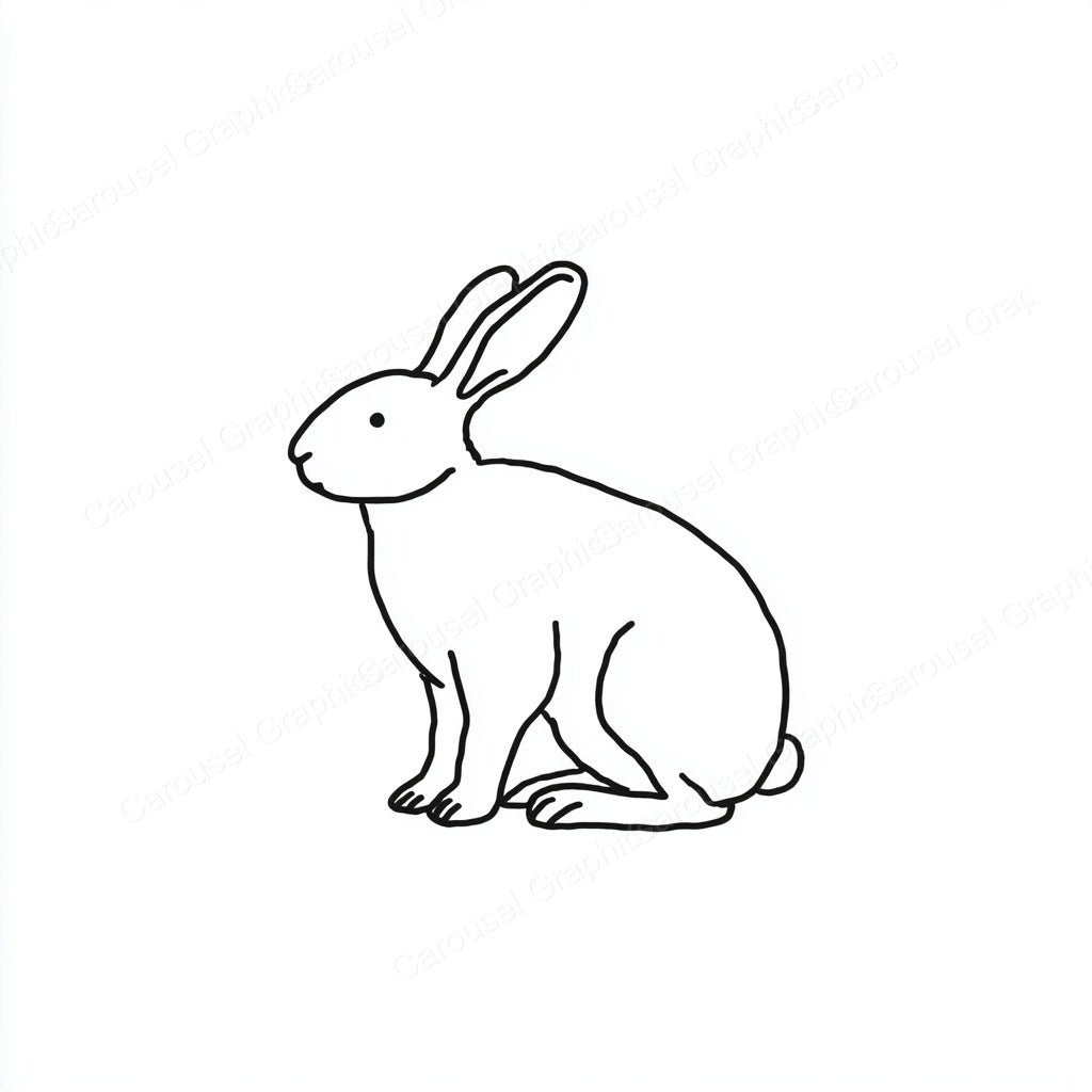 Rabbit Vector Graphic preview