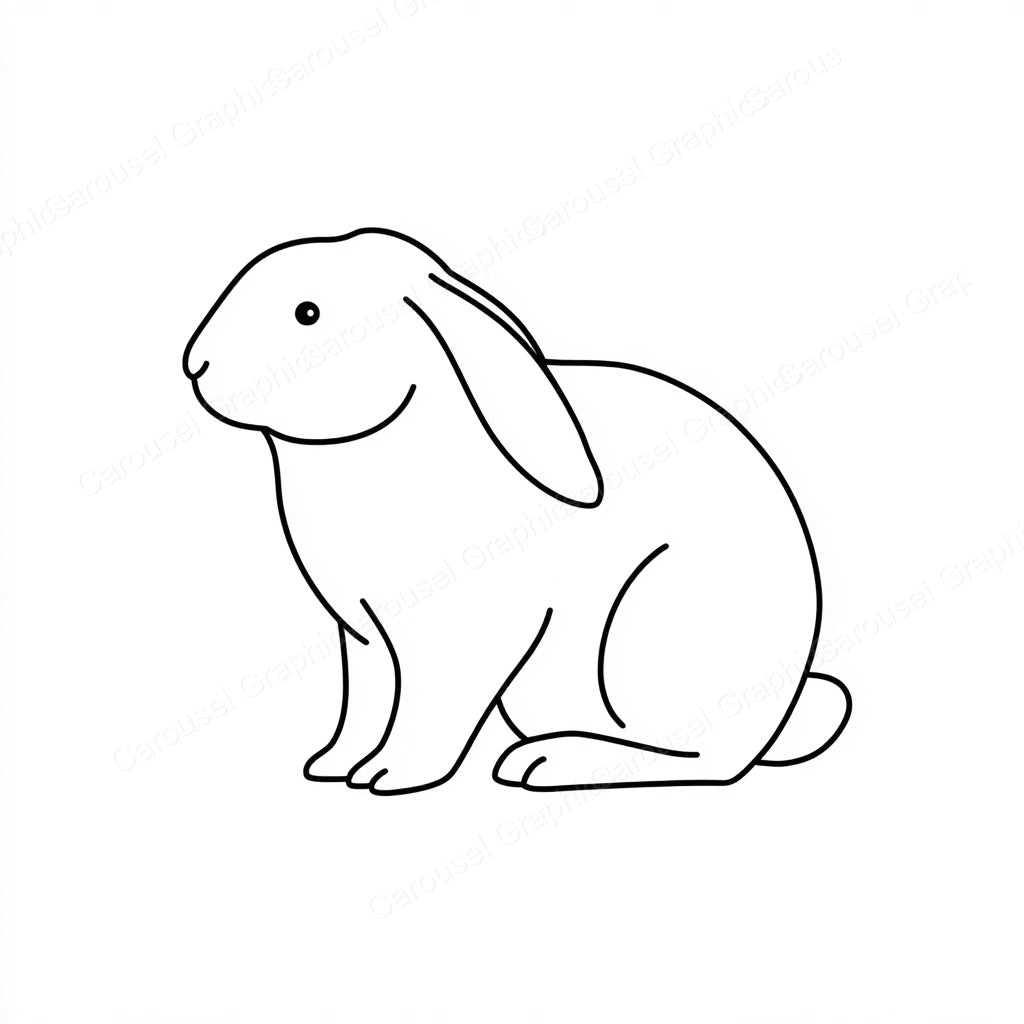 Rabbit Vector Graphic preview