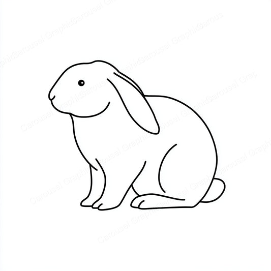 Rabbit Vector Graphic preview
