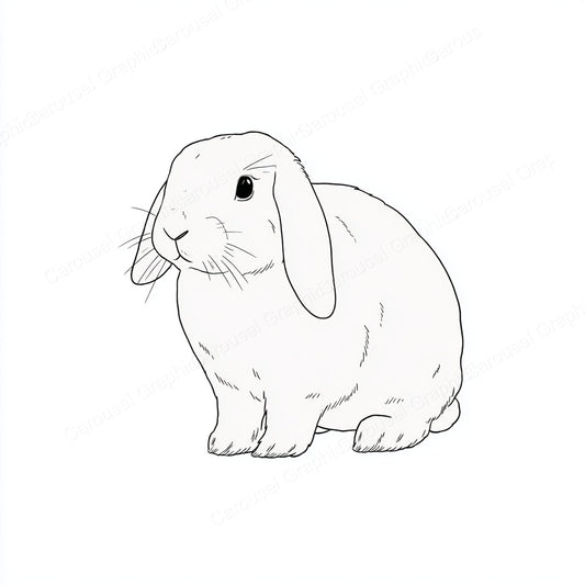 Rabbit Vector Graphic preview