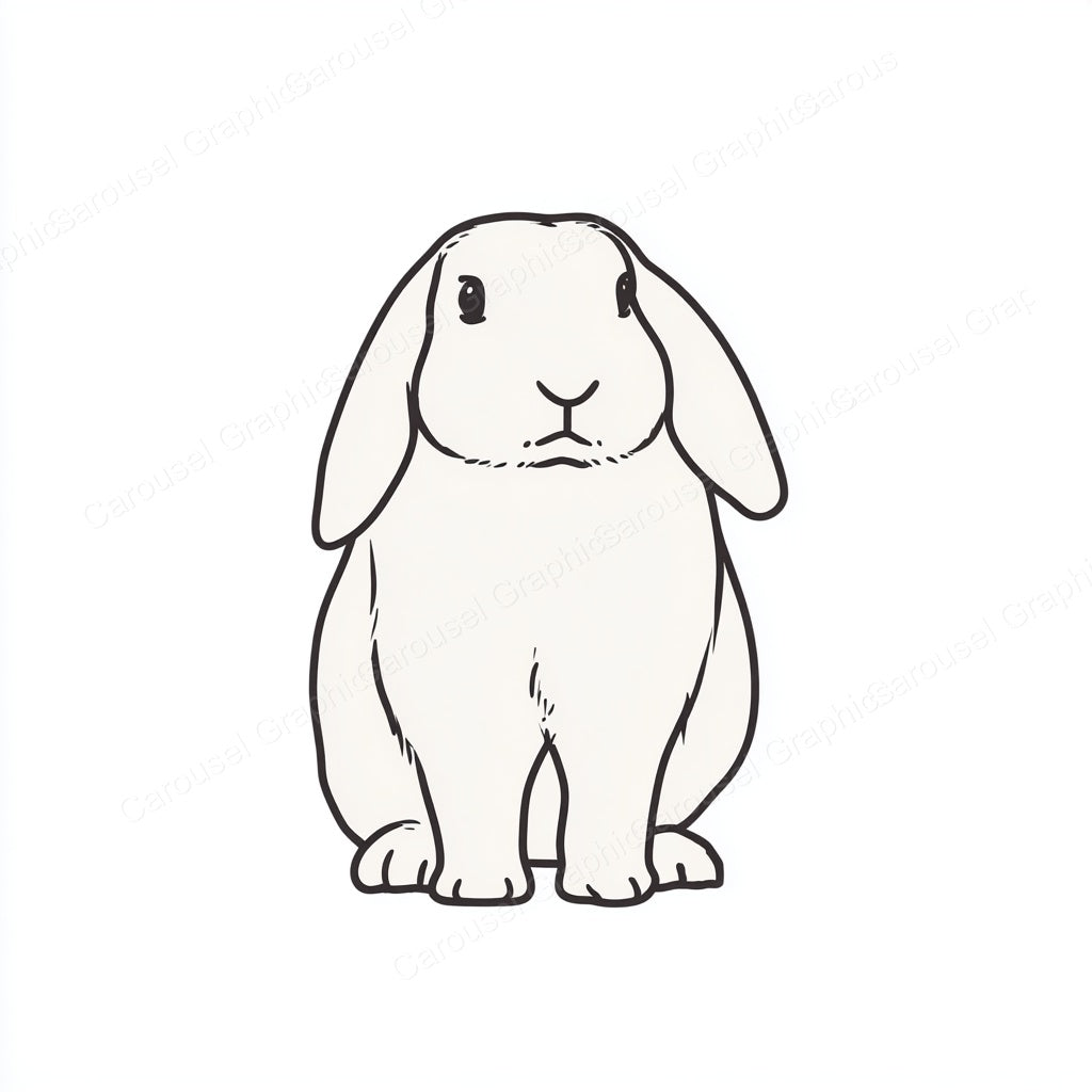Rabbit Vector Graphic preview