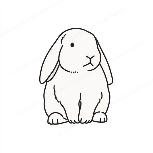 Rabbit Vector Graphic preview
