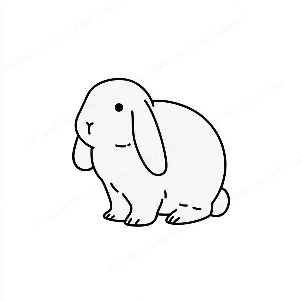 Rabbit Vector Graphic preview