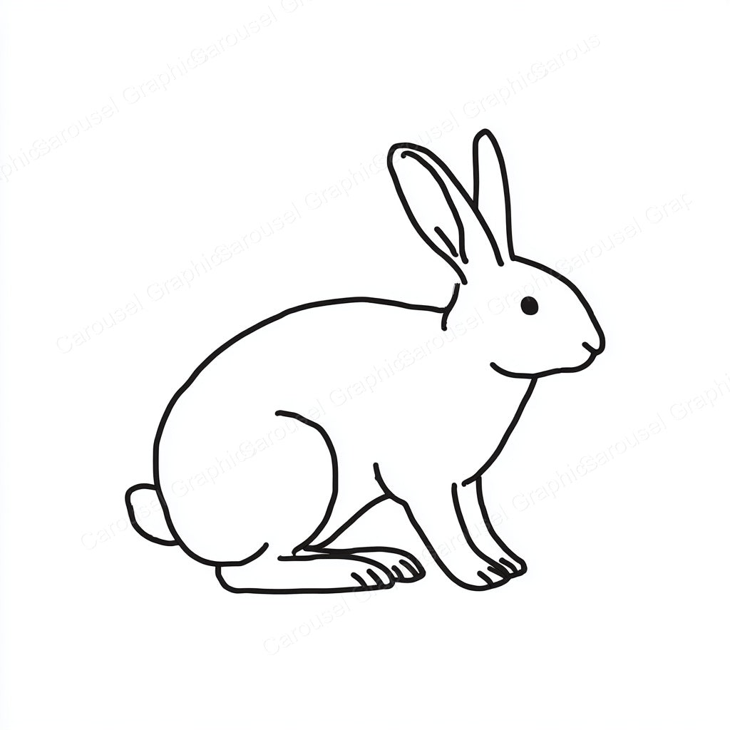 Rabbit Vector Graphic preview